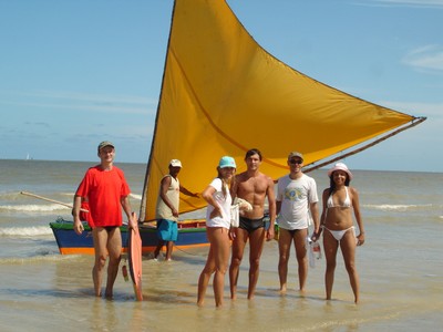 returning to base... by sailing boat